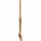 Ekena Millwork Richland Smooth Timber Gable Bracket, Western Red Cedar, 96"W x 36"H x 1 1/2"D x 3 1/2"F, 9/12 Pitch GBW096X36X0204RIC00SWR - alternate 5
